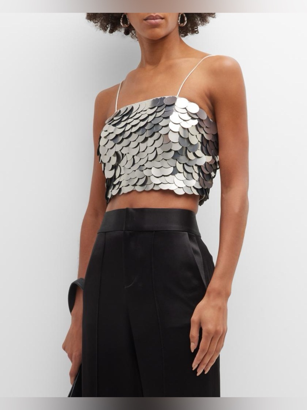 ALICE + OLIVIA Ceresi Sequined Bandeau top